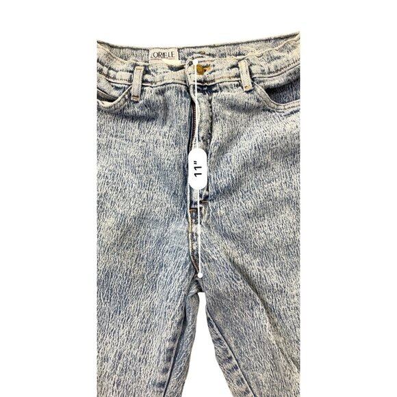 VTG Y2K Lorielle Jeans Womens 9/10 Stonewashed Studded Grunge Skater 90s Tapered - Picture 10 of 13